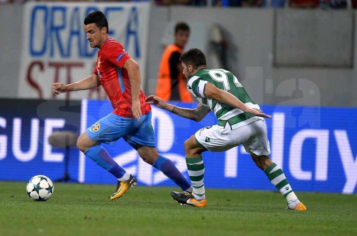 FOTO + VIDEO FCSB - Sporting Lisabona 1-5 » Cu un singur Alibec nu se face Champions League!