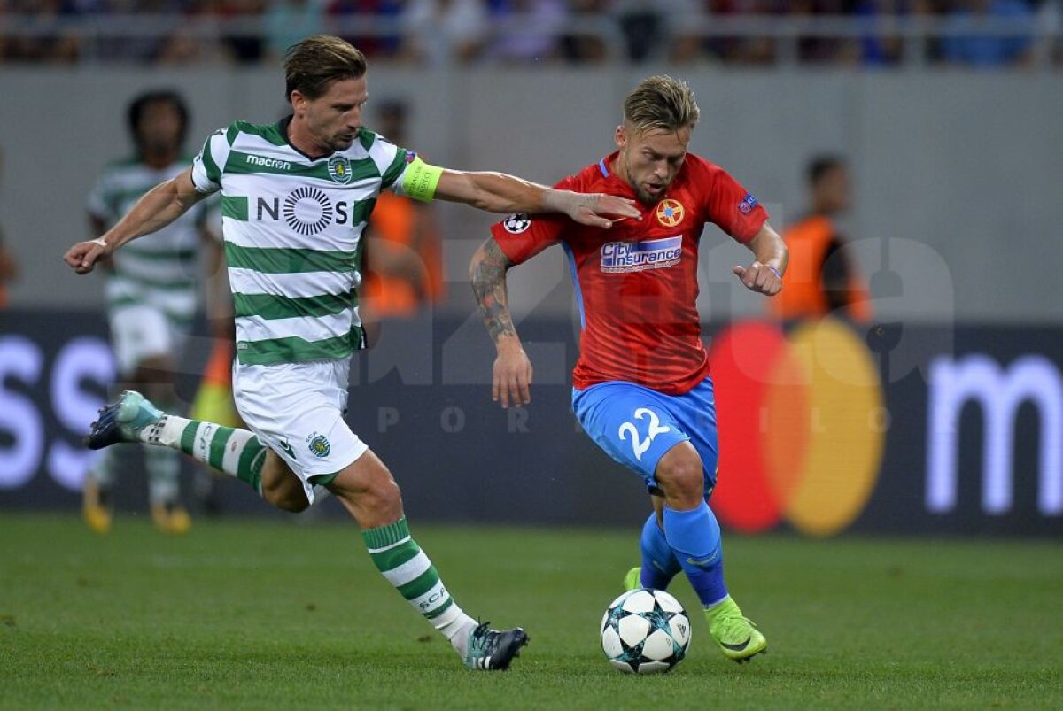 FOTO + VIDEO FCSB - Sporting Lisabona 1-5 » Cu un singur Alibec nu se face Champions League!