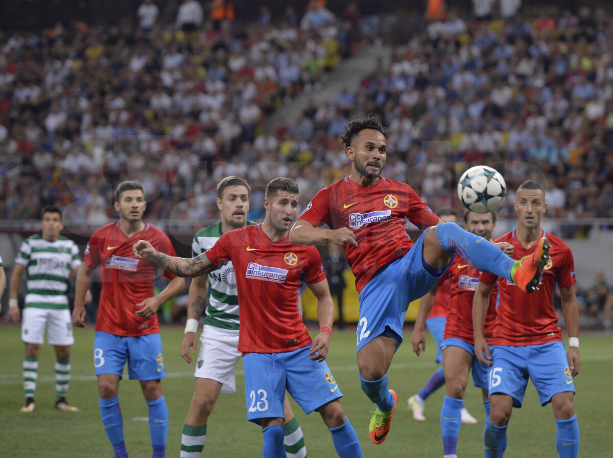 FOTO + VIDEO FCSB - Sporting Lisabona 1-5 » Cu un singur Alibec nu se face Champions League!