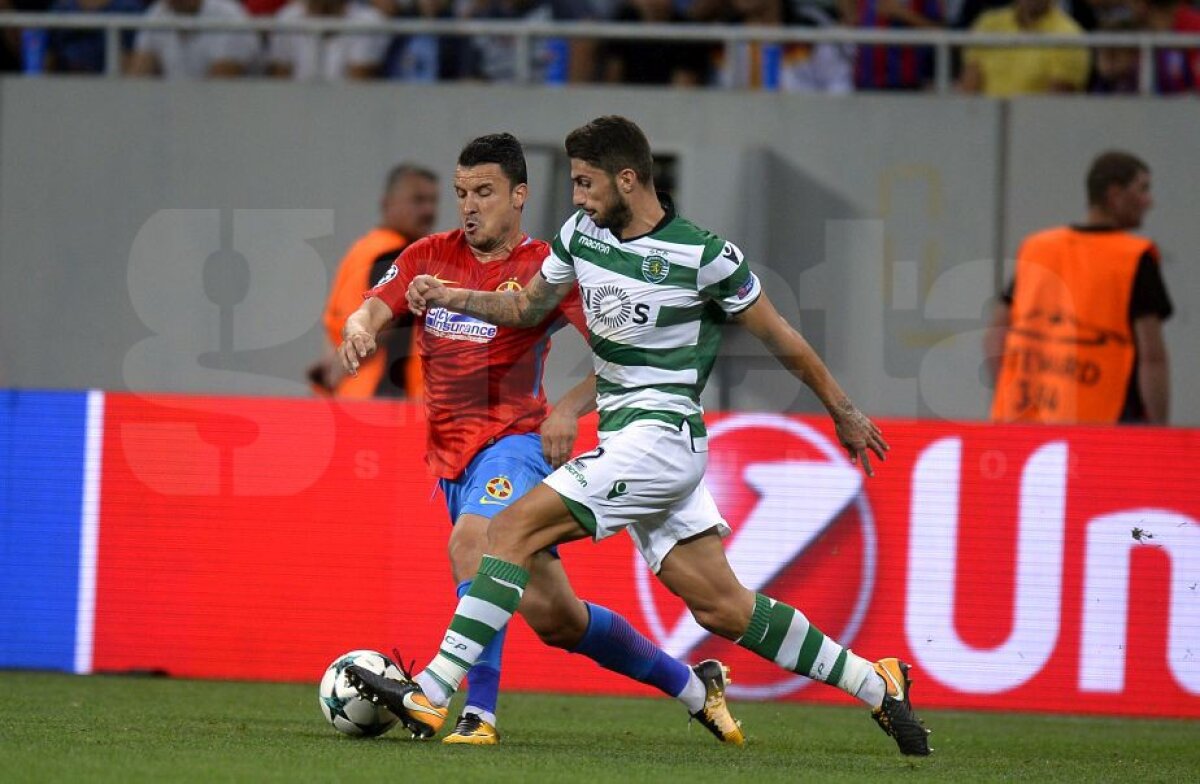 FOTO + VIDEO FCSB - Sporting Lisabona 1-5 » Cu un singur Alibec nu se face Champions League!