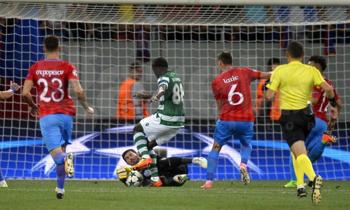 FOTO + VIDEO FCSB - Sporting Lisabona 1-5 » Cu un singur Alibec nu se face Champions League!