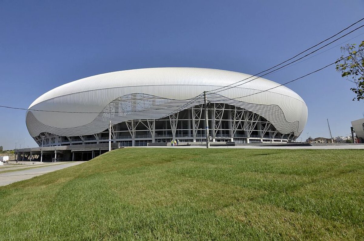 FOTO+VIDEO Primele imagini cu gazonul de pe "Ion Oblemenco"