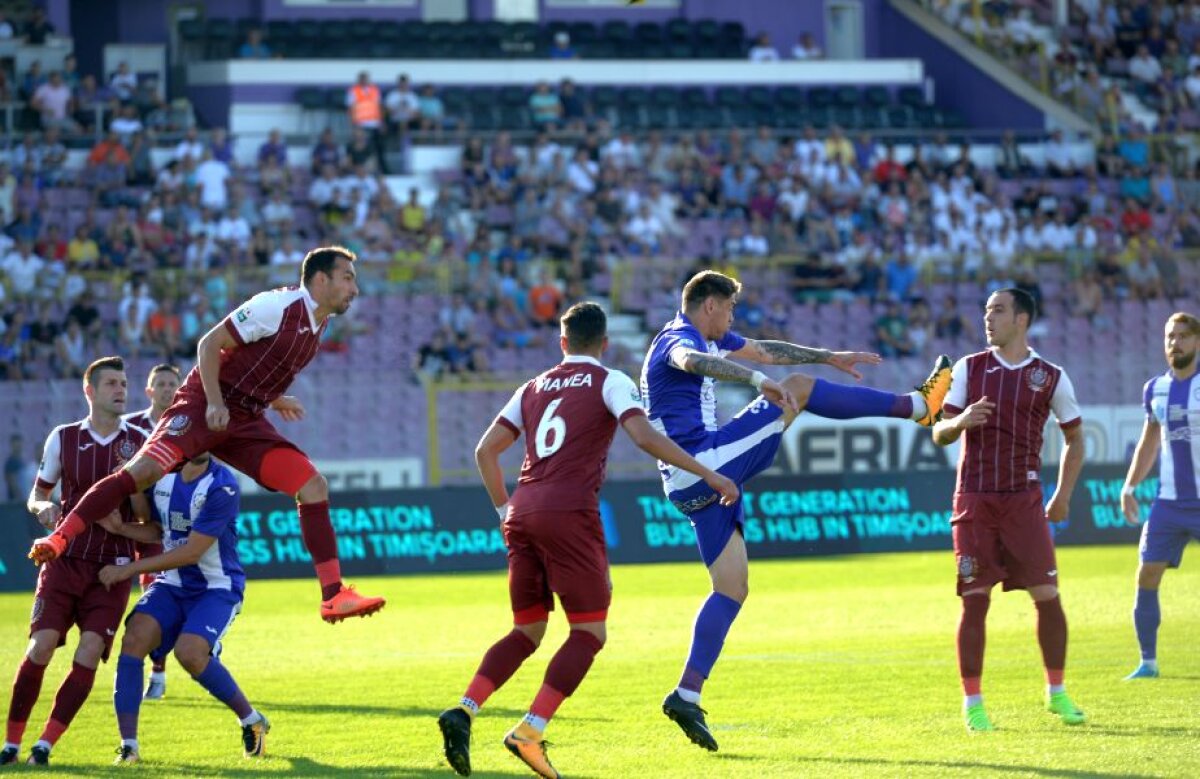 FOTO + VIDEO ACS Poli - CFR Cluj 4 -3 » Meci senzațional la Timișoara! Gazdele conduceau cu 4-0 în minutul 60