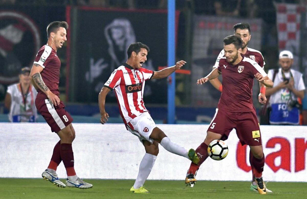 FOTO + VIDEO Portughezii au făcut diferența » Dinamo a învins-o pe Voluntari, 3-1, salvată de execuțiile lui Nascimento și Salomao