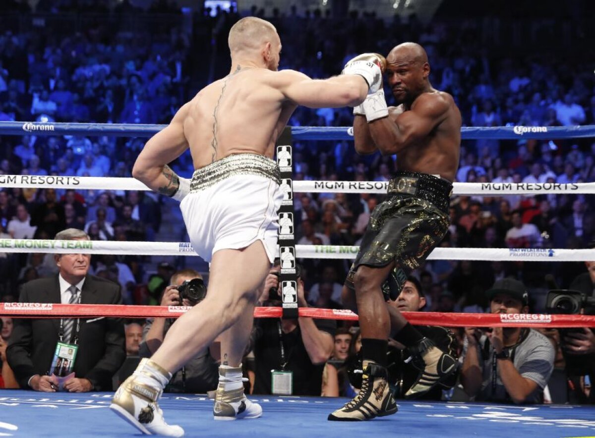 MAYWEATHER VS. MCGREGOR. Mult circ, mulți bani, box mai puțin » Mayweather obține a 50-a victorie, după ce arbitrul a oprit meciul cu McGregor în runda a zecea
