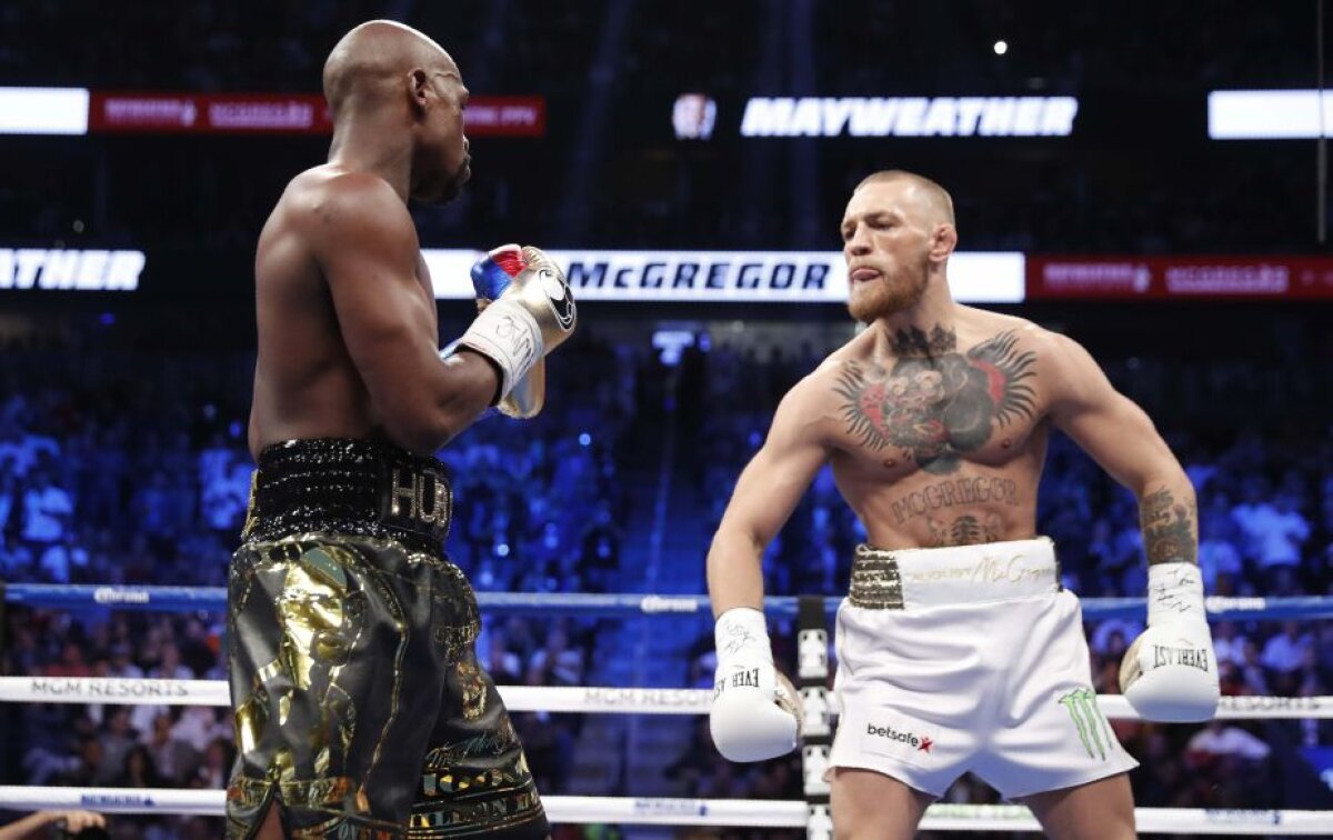 MAYWEATHER VS. MCGREGOR. Mult circ, mulți bani, box mai puțin » Mayweather obține a 50-a victorie, după ce arbitrul a oprit meciul cu McGregor în runda a zecea