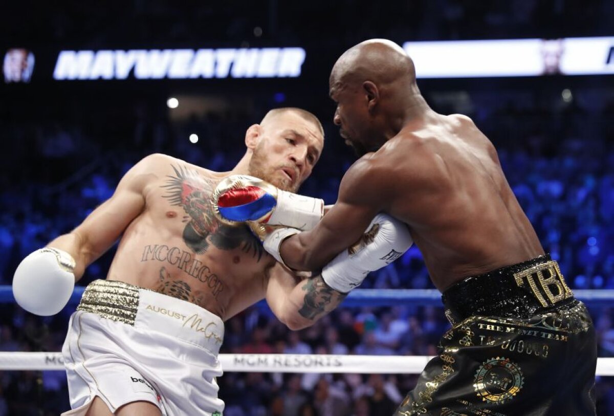 MAYWEATHER VS. MCGREGOR. Mult circ, mulți bani, box mai puțin » Mayweather obține a 50-a victorie, după ce arbitrul a oprit meciul cu McGregor în runda a zecea