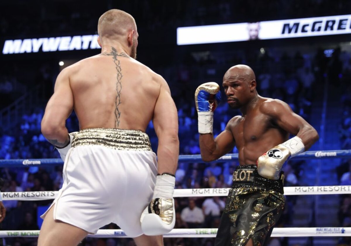 MAYWEATHER VS. MCGREGOR. Mult circ, mulți bani, box mai puțin » Mayweather obține a 50-a victorie, după ce arbitrul a oprit meciul cu McGregor în runda a zecea