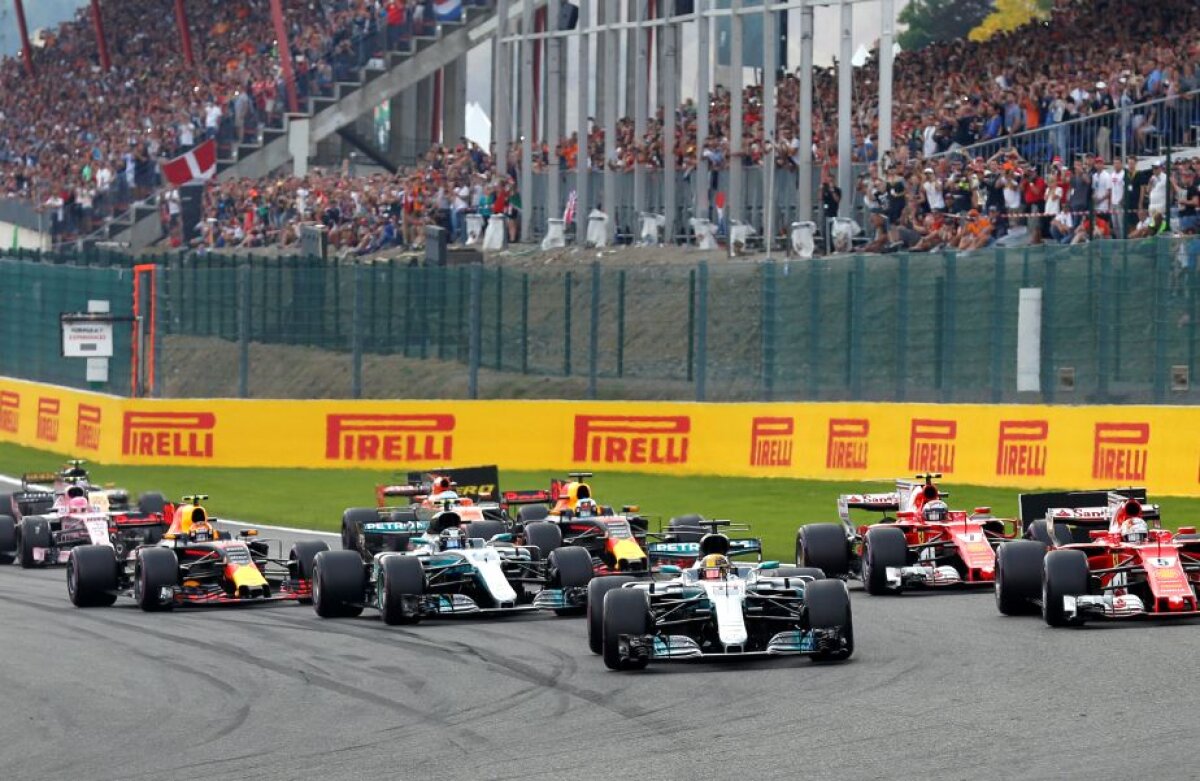 Lewis Hamilton se impune în Marele Premiu al Belgiei » Cum arată podiumul