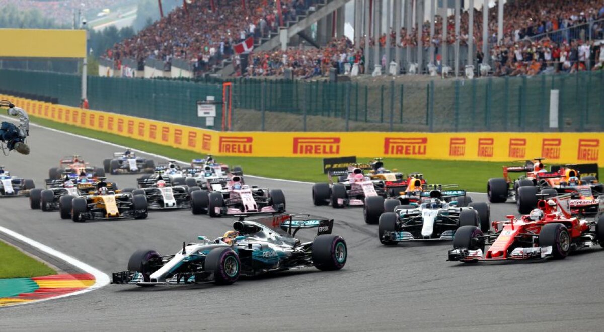 Lewis Hamilton se impune în Marele Premiu al Belgiei » Cum arată podiumul