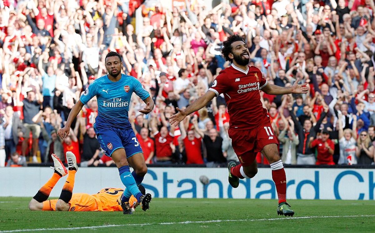 FOTO+VIDEO » Liverpool a umilit Arsenal pe Anfield