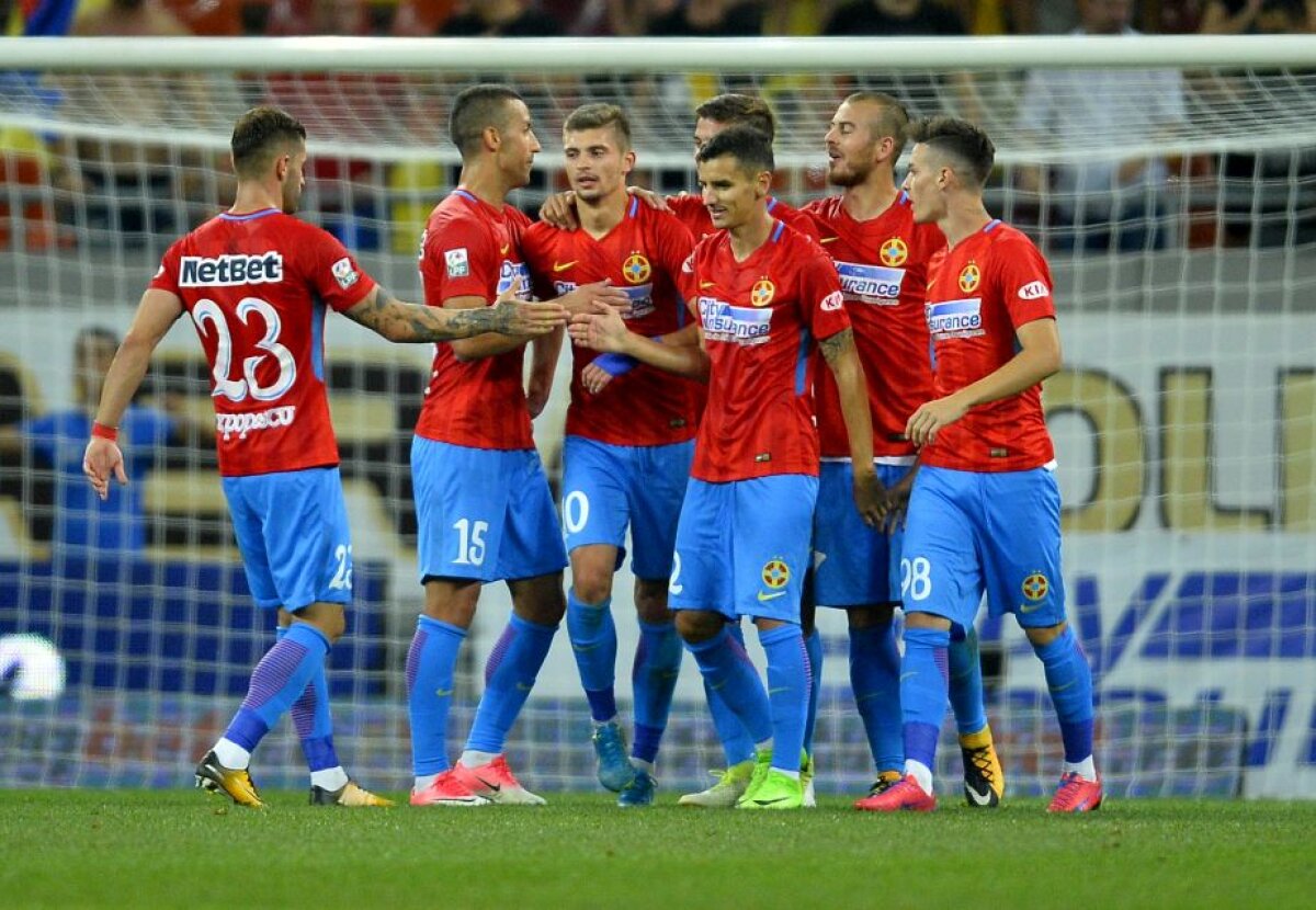 VIDEO+FOTO FCSB câștigă la pas partida cu FC Botoșani, scor 2-0, și se apropie de CFR Cluj