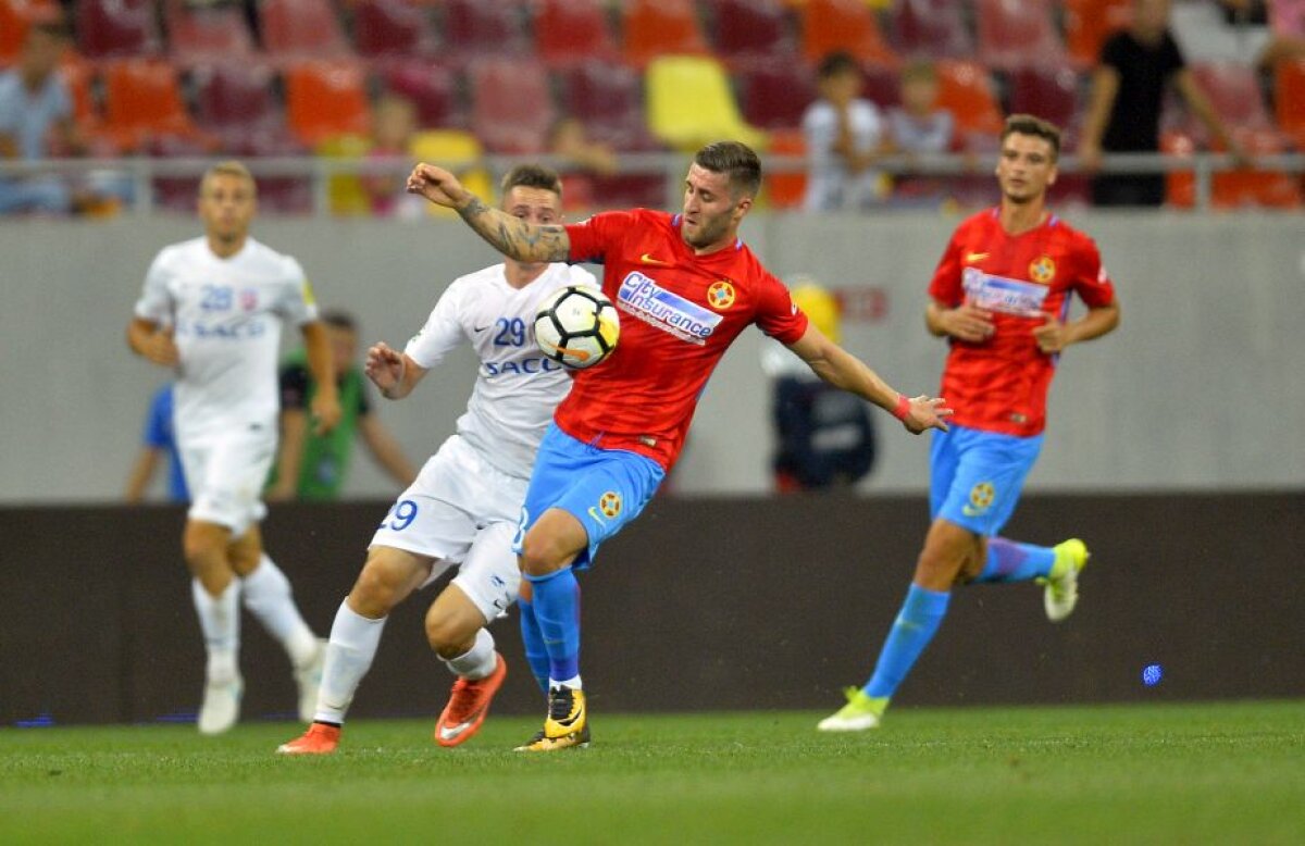 VIDEO+FOTO FCSB câștigă la pas partida cu FC Botoșani, scor 2-0, și se apropie de CFR Cluj