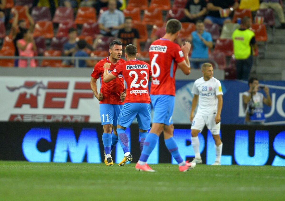 VIDEO+FOTO FCSB câștigă la pas partida cu FC Botoșani, scor 2-0, și se apropie de CFR Cluj