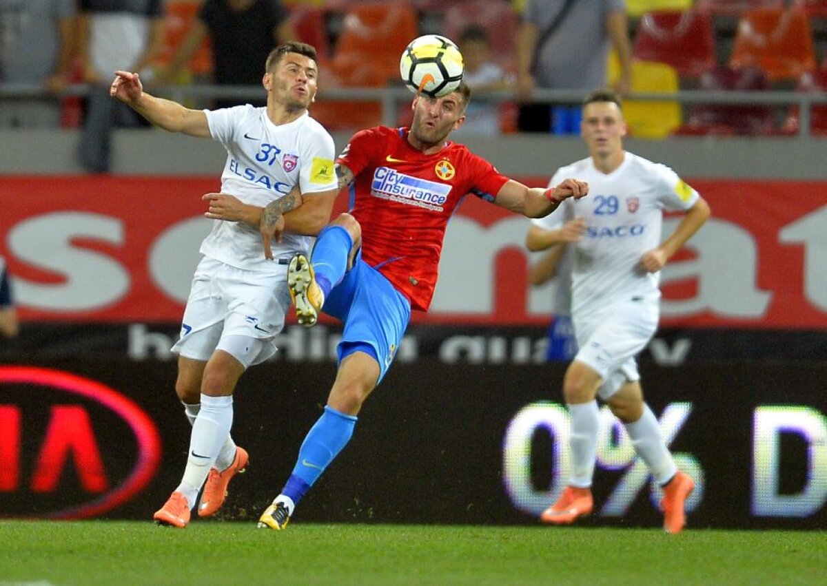 VIDEO+FOTO FCSB câștigă la pas partida cu FC Botoșani, scor 2-0, și se apropie de CFR Cluj