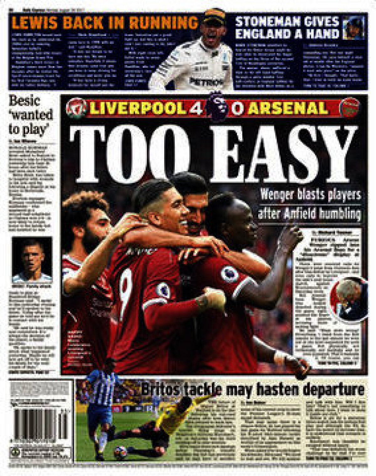 Ce scriu azi ziarele de sport din lume (28 august 2017)