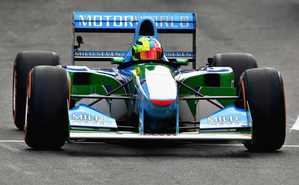 Monopostul lui Schumacher din 1994 a fost condus de fiul său