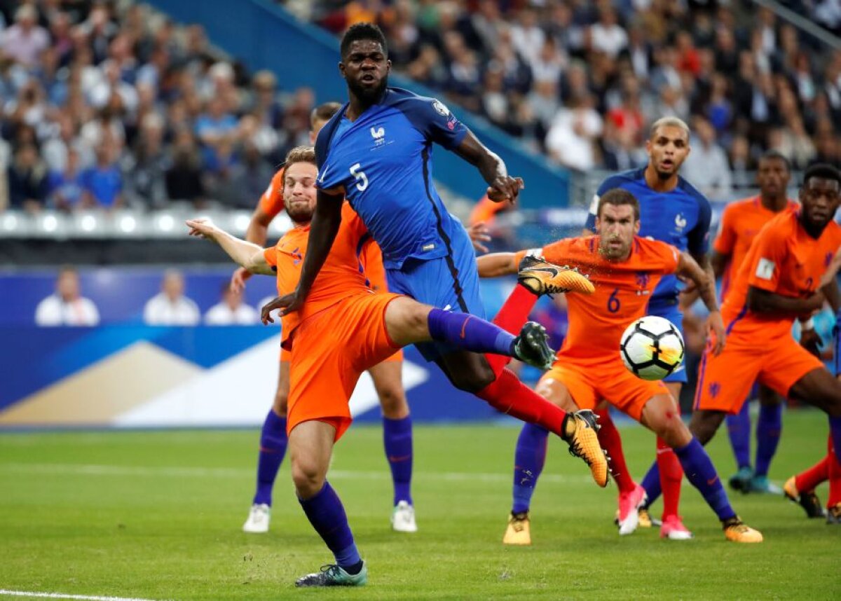 VIDEO+FOTO » S-au jucat 9 meciuri din preliminariile CM: Franța a făcut instrucție cu Olanda în meciul serii, iar Belgia și-a demolat adversara cu 9-0