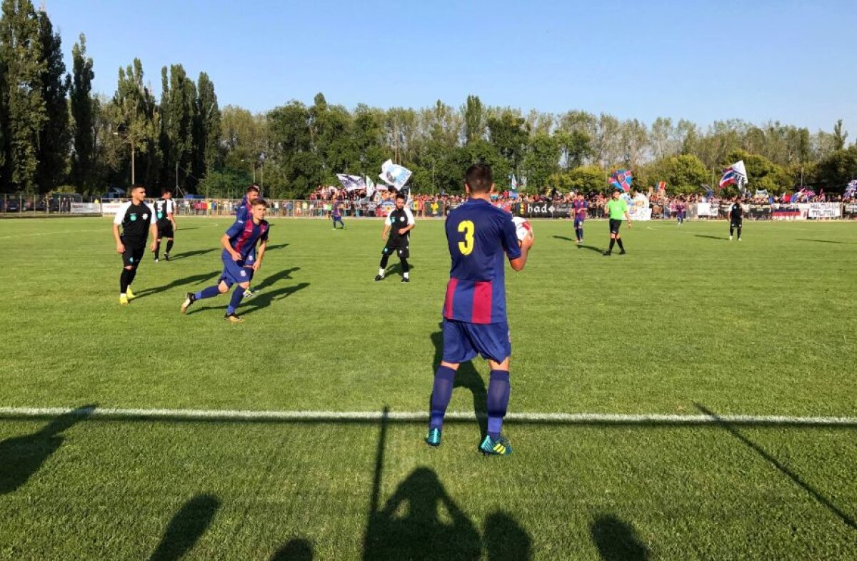 VIDEO+FOTO » CSA Steaua a câștigat categoric primul meci de la revenire! Peste o mie de steliști au fost la meci