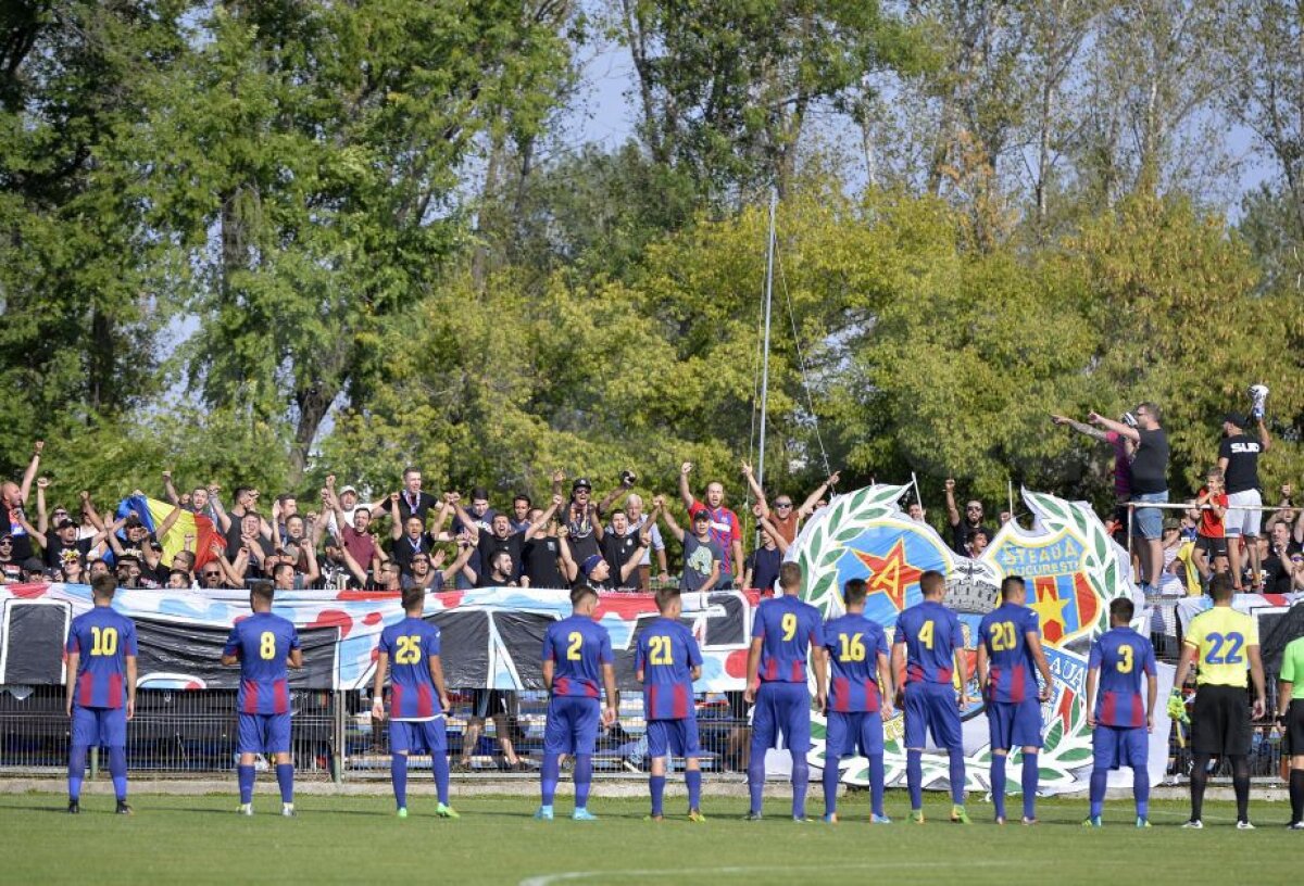 VIDEO+FOTO » CSA Steaua a câștigat categoric primul meci de la revenire! Peste o mie de steliști au fost la meci