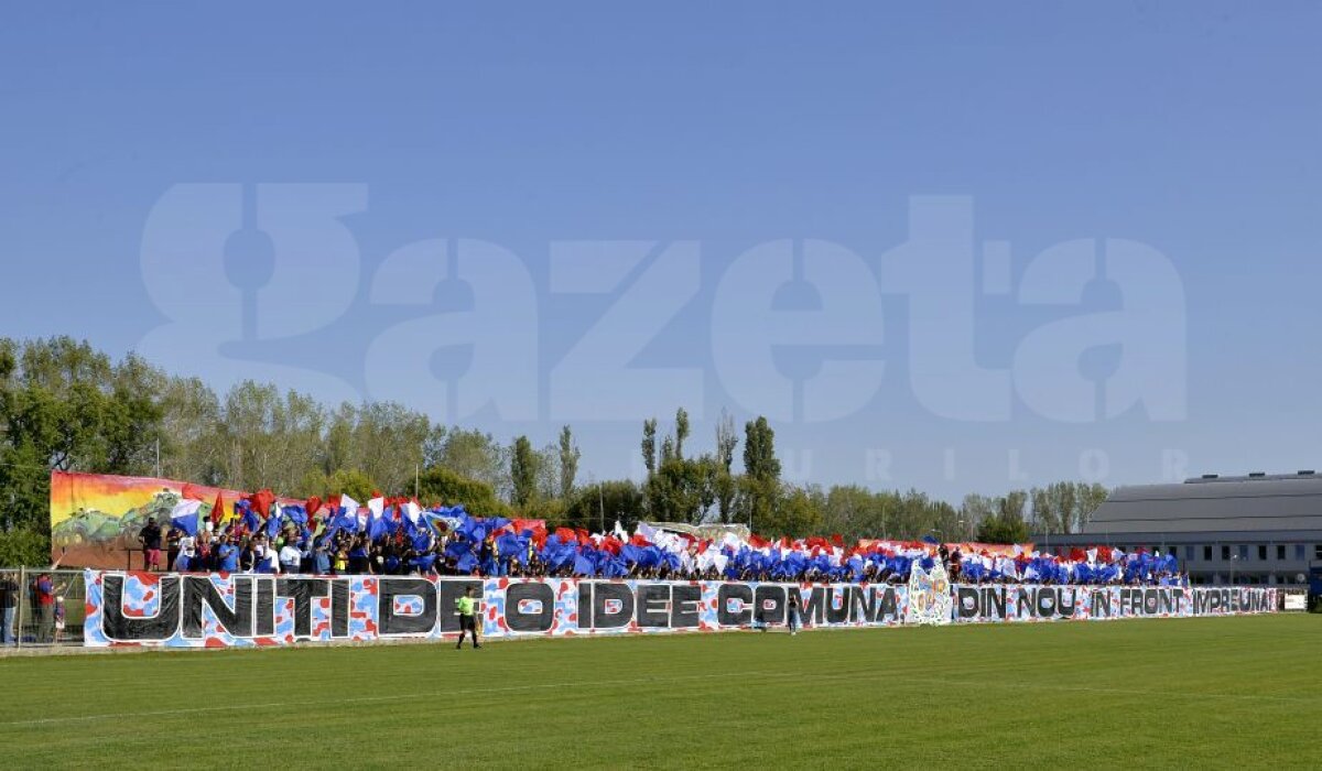 VIDEO+FOTO » CSA Steaua a câștigat categoric primul meci de la revenire! Peste o mie de steliști au fost la meci