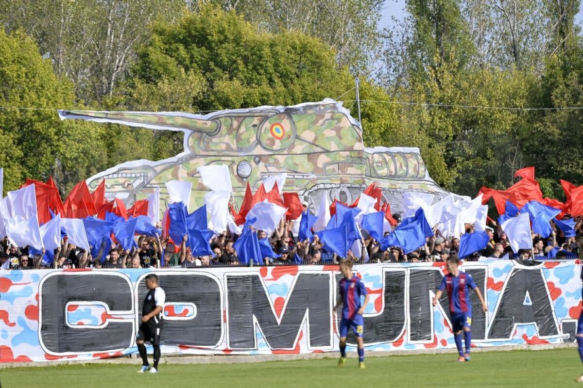 VIDEO+FOTO » CSA Steaua a câștigat categoric primul meci de la revenire! Peste o mie de steliști au fost la meci