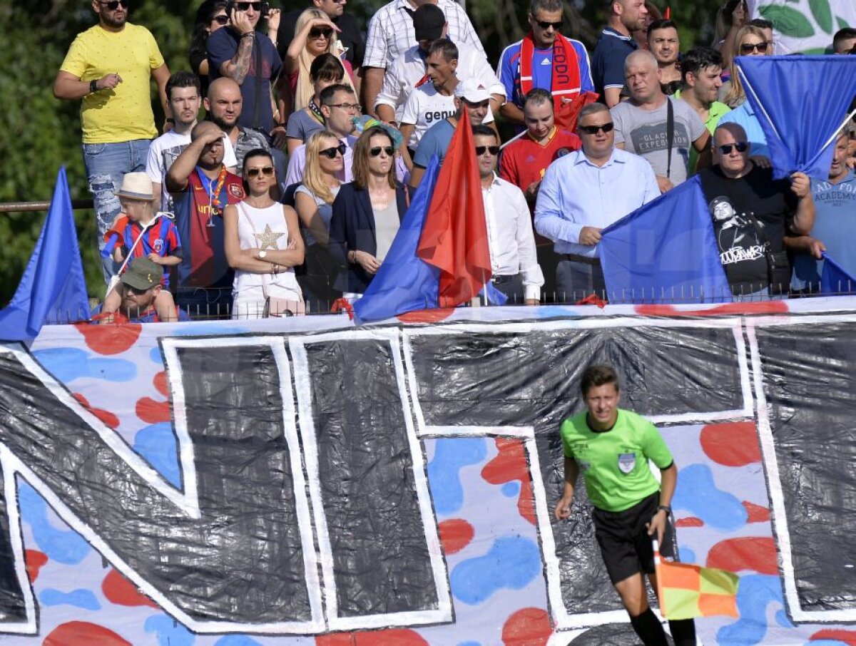 VIDEO+FOTO » CSA Steaua a câștigat categoric primul meci de la revenire! Peste o mie de steliști au fost la meci