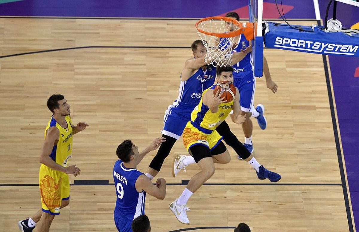 Corespondență de la Cluj-Napoca // FOTO Un vis făcut cadou Cehiei » Înfrângere pentru România în primul meci la EuroBasket