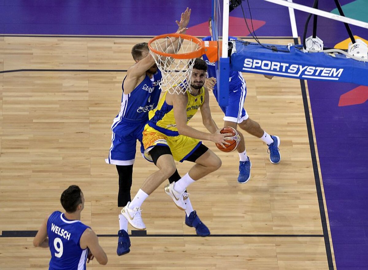 Corespondență de la Cluj-Napoca // FOTO Un vis făcut cadou Cehiei » Înfrângere pentru România în primul meci la EuroBasket
