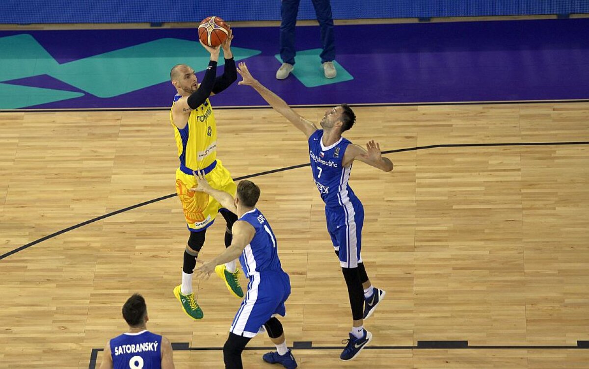 Corespondență de la Cluj-Napoca // FOTO Un vis făcut cadou Cehiei » Înfrângere pentru România în primul meci la EuroBasket