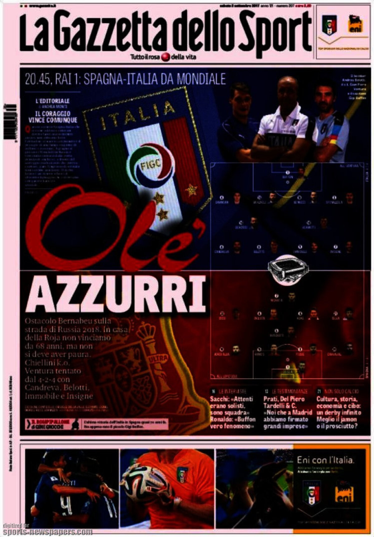 Ce scriu azi ziarele de sport din lume (2 septembrie 2017)