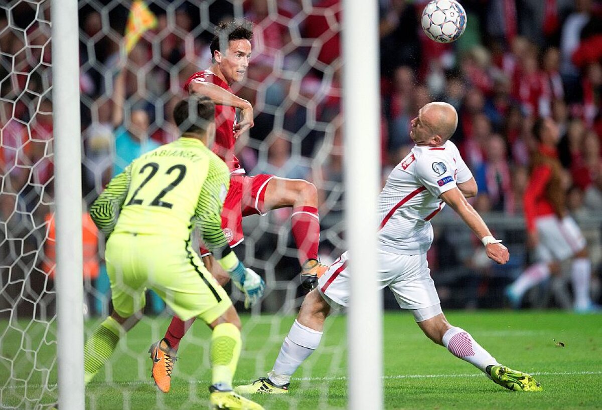 FOTO+VIDEO Danezii sunt în extaz după ce au umilit Polonia: "De la Michael și Brian Laudrup nu am mai văzut așa ceva" » Mesaj pentru tricolori