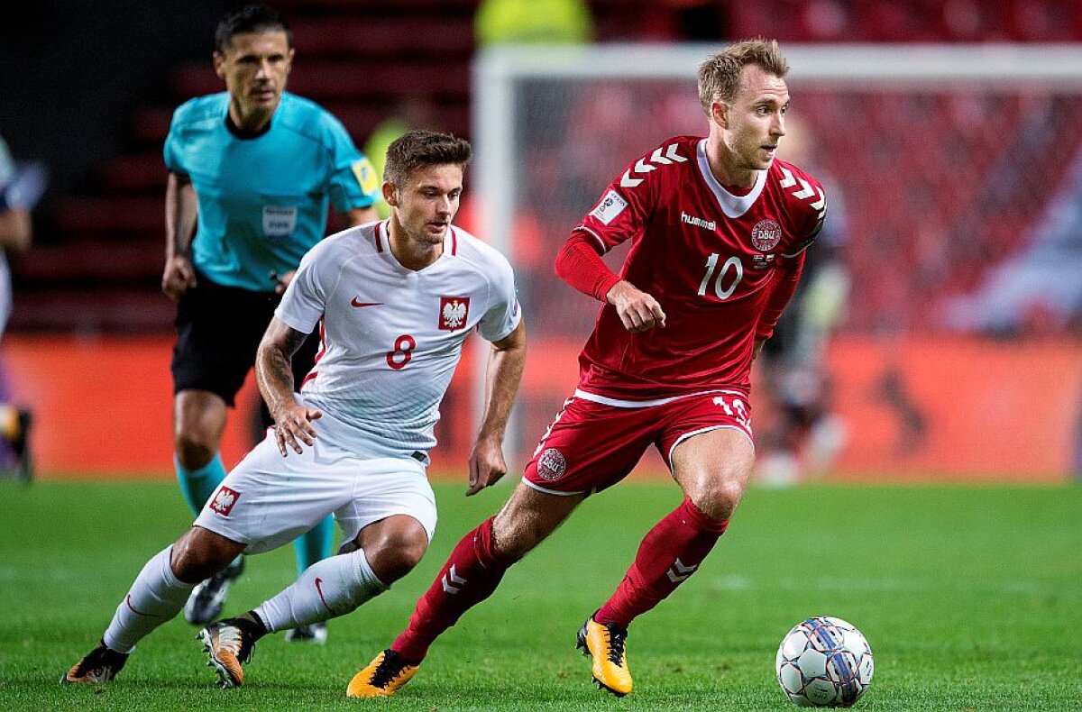 FOTO+VIDEO Danezii sunt în extaz după ce au umilit Polonia: "De la Michael și Brian Laudrup nu am mai văzut așa ceva" » Mesaj pentru tricolori