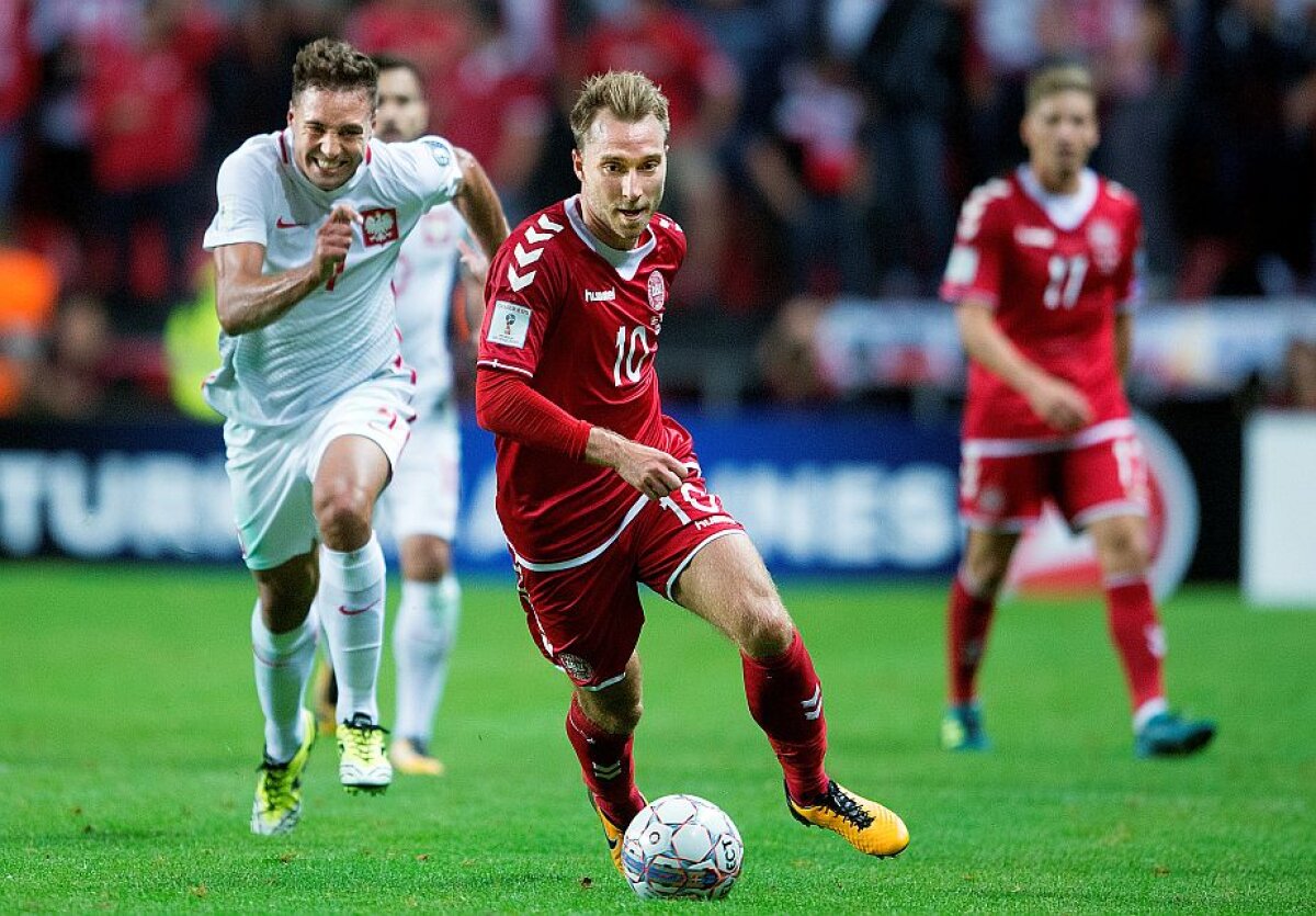 FOTO+VIDEO Danezii sunt în extaz după ce au umilit Polonia: "De la Michael și Brian Laudrup nu am mai văzut așa ceva" » Mesaj pentru tricolori