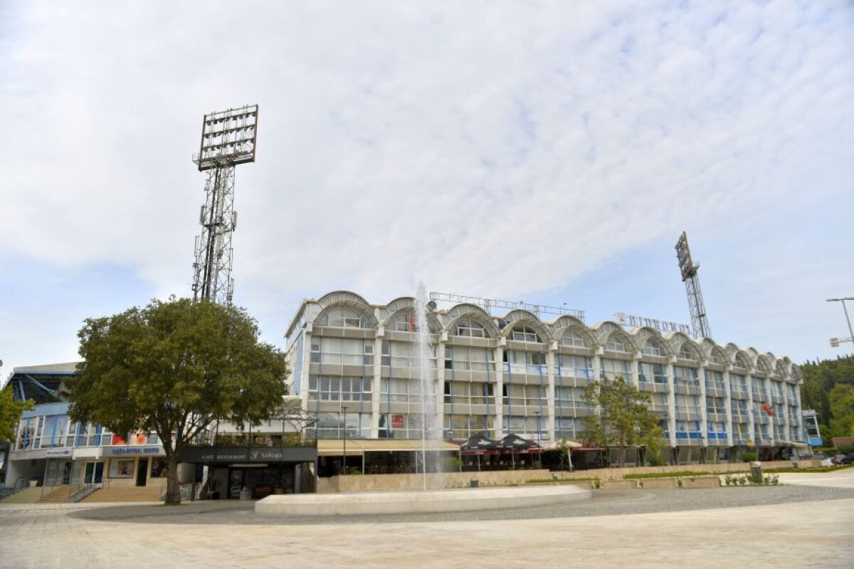 Corespondență din Podgorica // FOTO Stadionul pe care se va juca Muntenegru - România bate Arena Națională » Dărăpănat, dar exploatat la maximum!