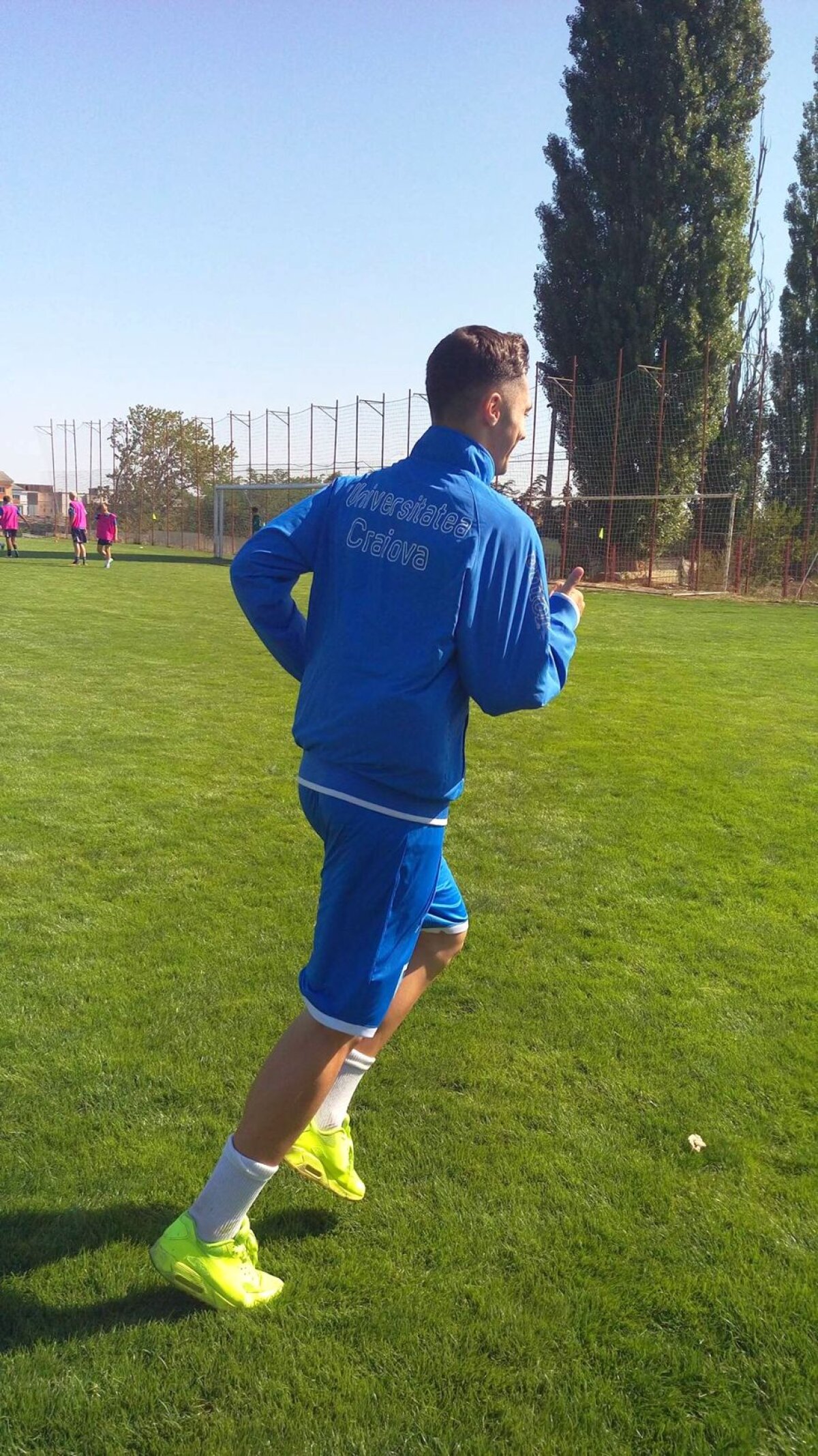 FOTO Cum a sărbătorit unul dintre cei mai promițători tineri din Liga 1 primul gol » Vizită surpriză la fosta echipă