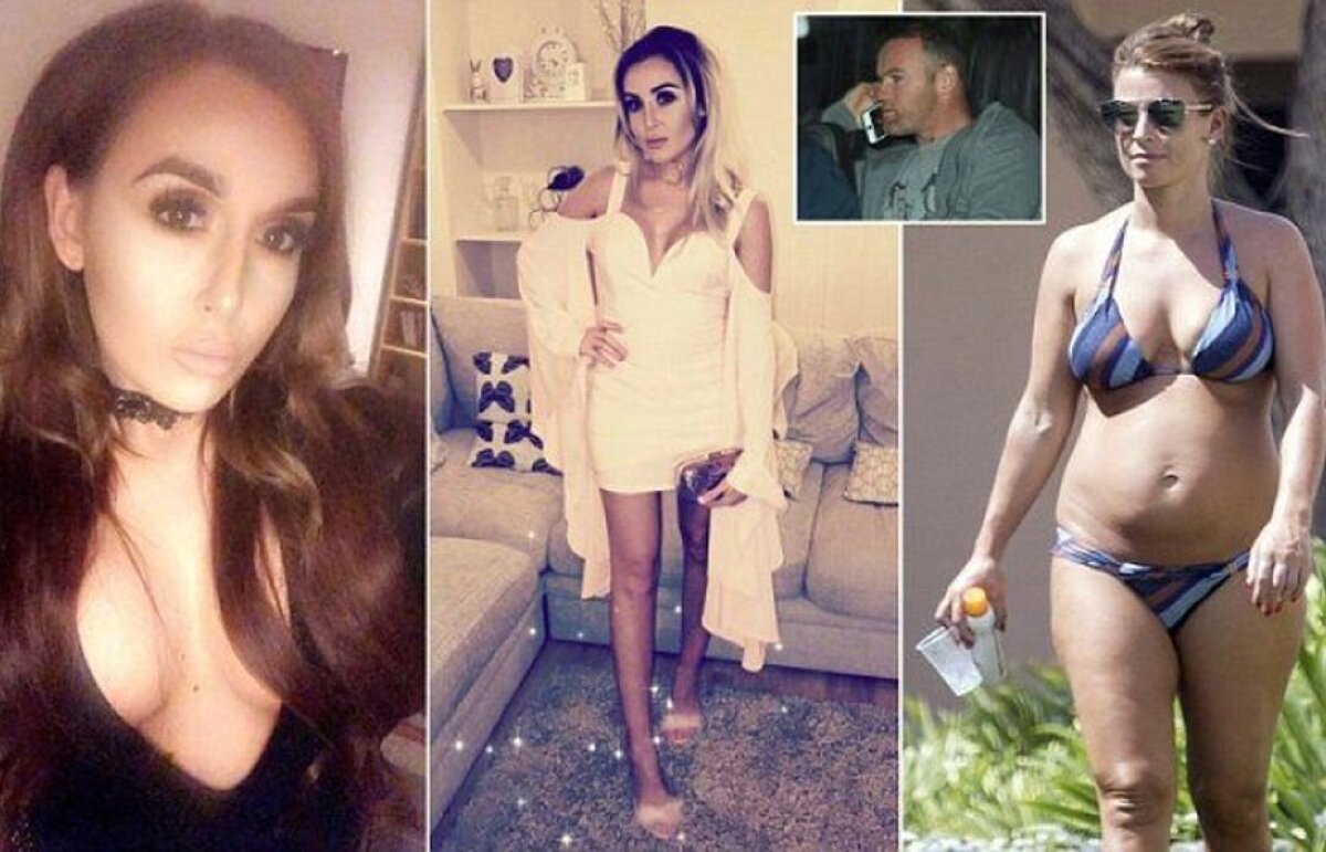 GALERIE FOTO Imagini fierbinți cu femeia lângă care a fost pozat Wayne Rooney: "Îmi admira sânii"