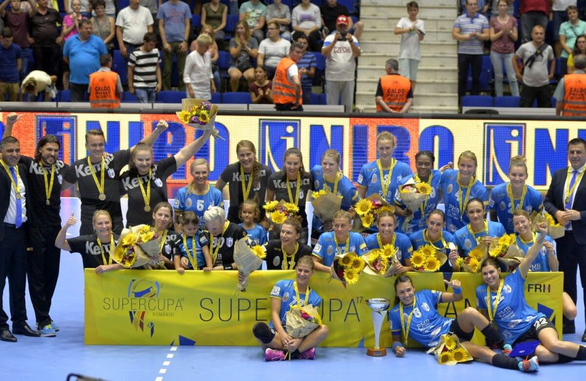 FOTO Fără rivale » CSM București a distrus-o pe SCM Craiova în Supercupa României, la primul meci oficial al Cristinei Neagu