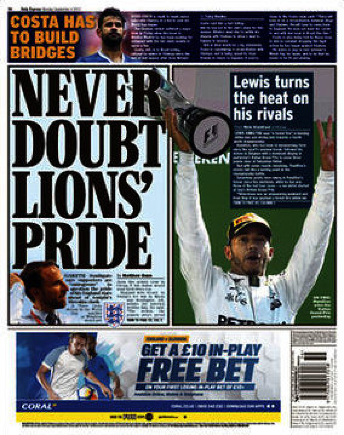 Ce scriu azi ziarele de sport din lume (04 septembrie 2017)