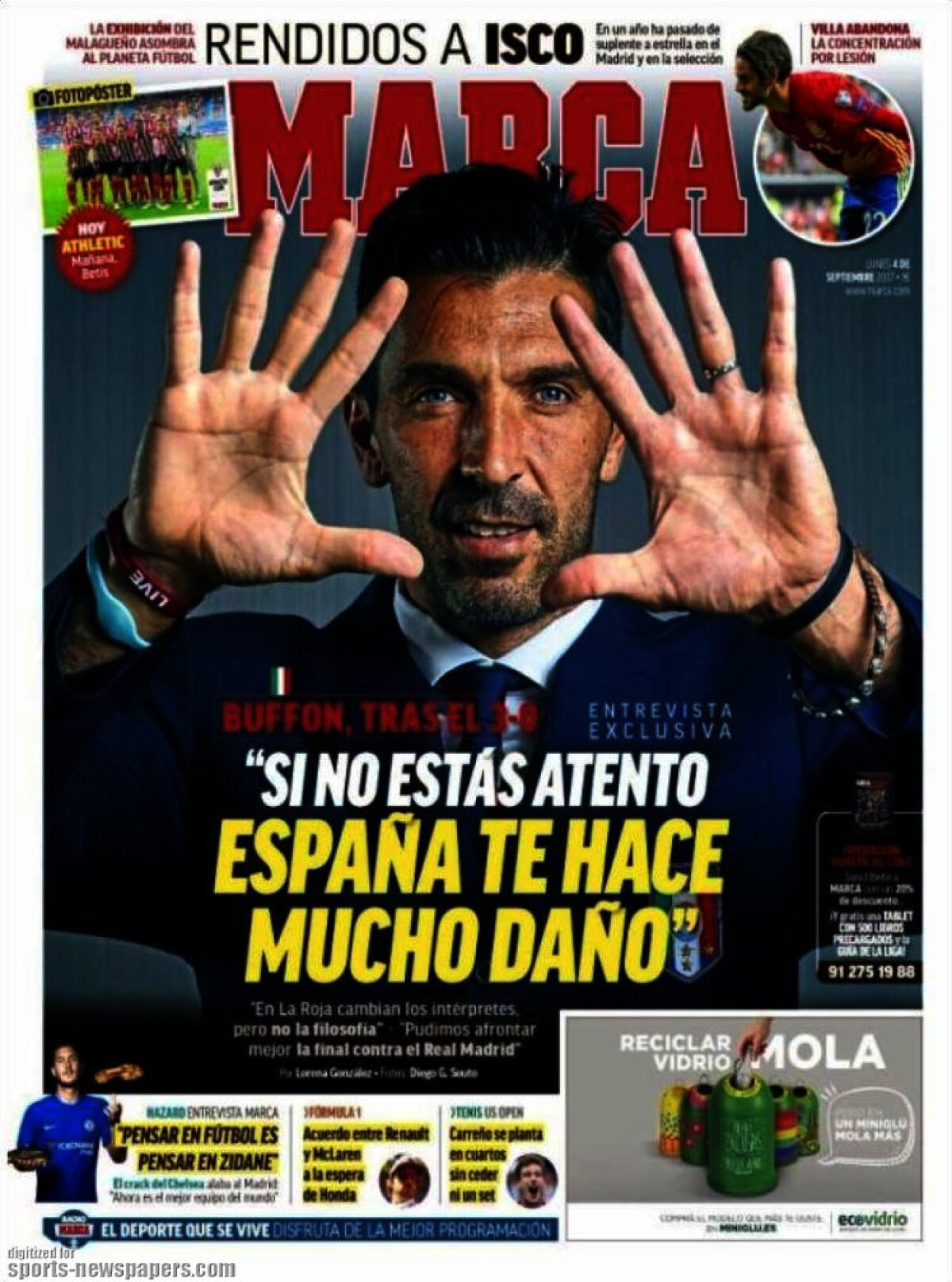 Ce scriu azi ziarele de sport din lume (04 septembrie 2017)