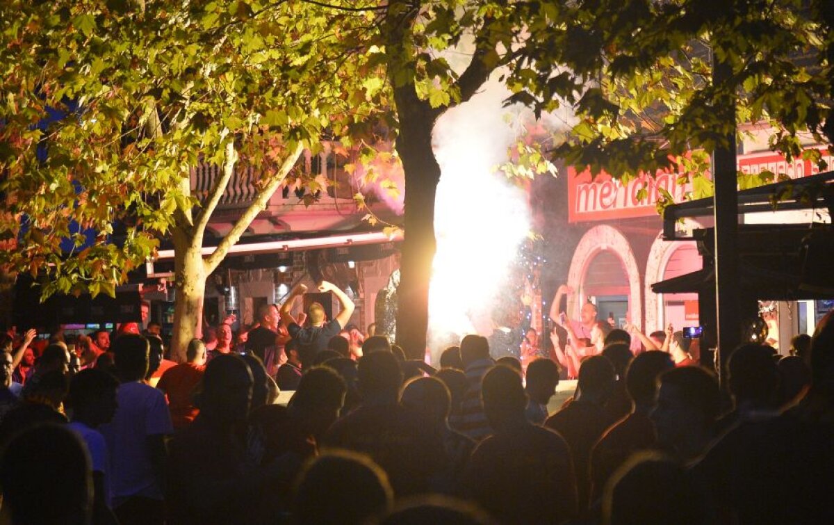 VIDEO+FOTO Pisică albă, Muntenegru » Scene de film cu muzică de Bregovici la Podgorica, oraşul trist animat de meciurile naţionalei