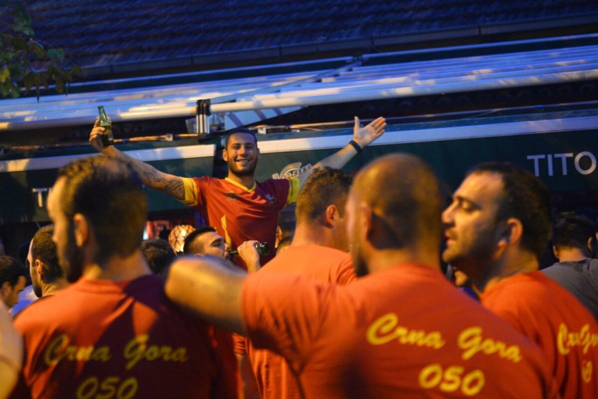 VIDEO+FOTO Pisică albă, Muntenegru » Scene de film cu muzică de Bregovici la Podgorica, oraşul trist animat de meciurile naţionalei