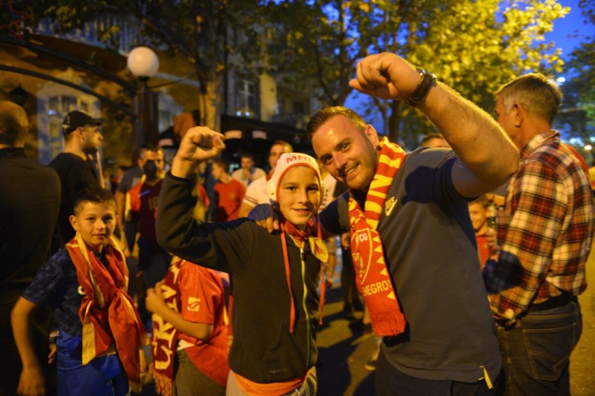 VIDEO+FOTO Pisică albă, Muntenegru » Scene de film cu muzică de Bregovici la Podgorica, oraşul trist animat de meciurile naţionalei