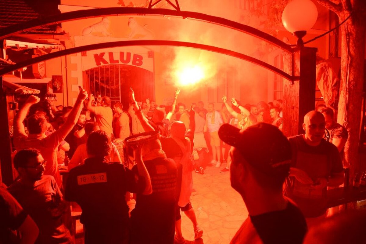 VIDEO+FOTO Pisică albă, Muntenegru » Scene de film cu muzică de Bregovici la Podgorica, oraşul trist animat de meciurile naţionalei