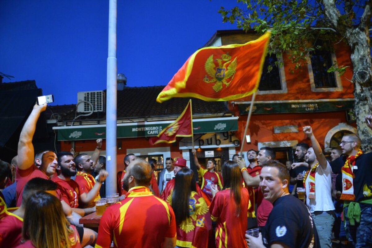 VIDEO+FOTO Pisică albă, Muntenegru » Scene de film cu muzică de Bregovici la Podgorica, oraşul trist animat de meciurile naţionalei