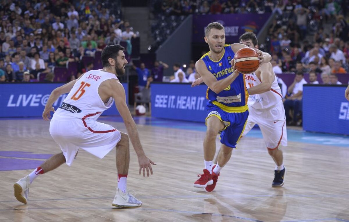 FOTO Iluzia perfectă » Ibericii s-au impus la Euro în faţa României. Fără surprize, în afara primului sfert