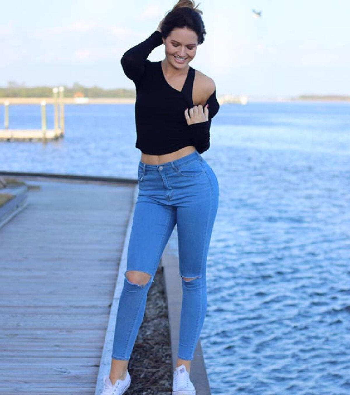 FOTO Prințesa din Charlotte »  O frumusețe de sute de mii de like-uri: "Orice ai face, fă-o cu pasiune!"