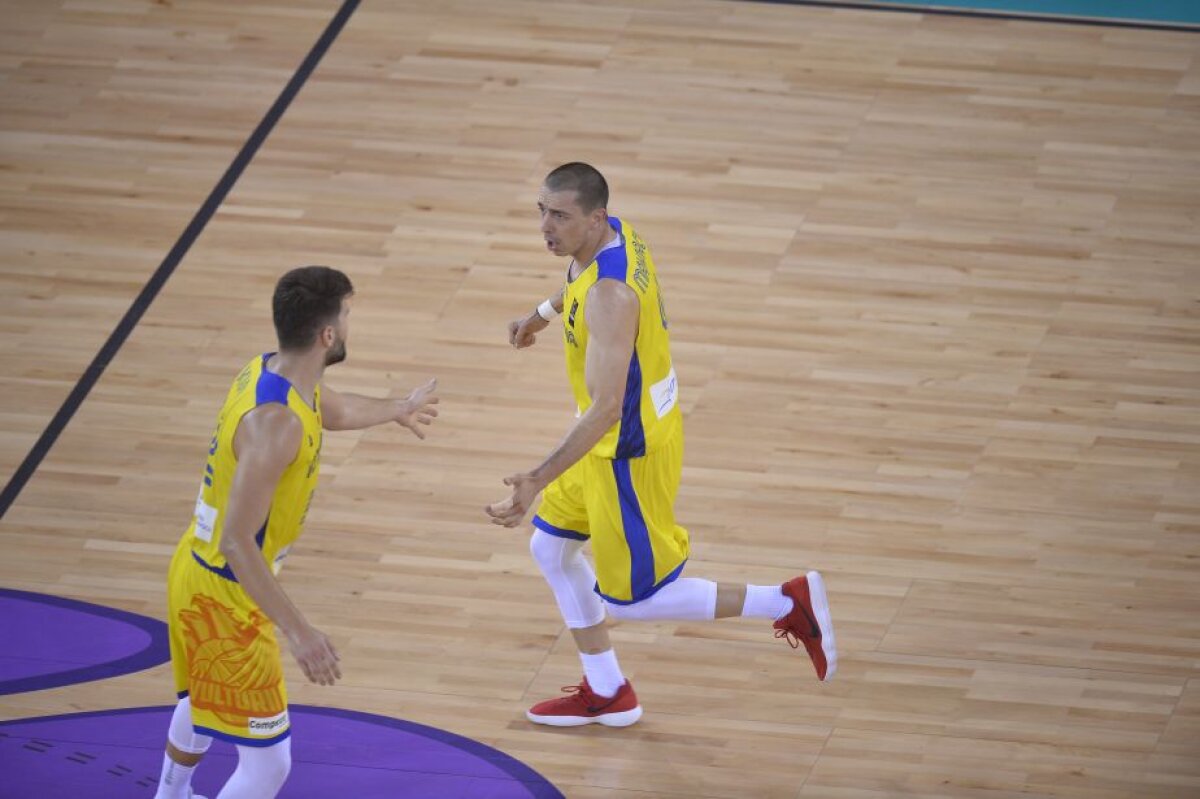 GALERIE FOTO România pierde "confruntarea adevărului" cu Ungaria şi termină pe ultimul loc grupa C a Europeanului de Baschet