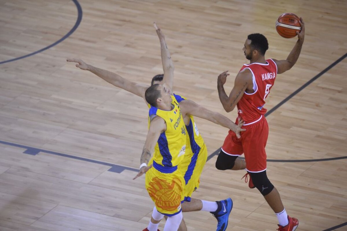 GALERIE FOTO România pierde "confruntarea adevărului" cu Ungaria şi termină pe ultimul loc grupa C a Europeanului de Baschet