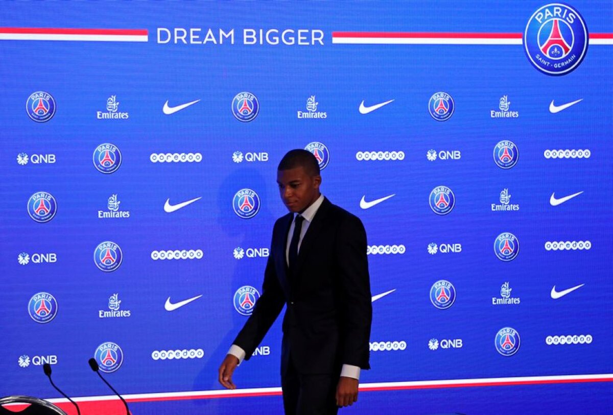 GALERIE FOTO Mbappe a fost prezentat la PSG » Atacantul explică de ce a ales să semneze cu parizienii